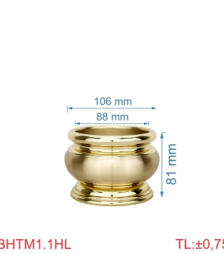Bát hương trơn mới 1T1 highlight