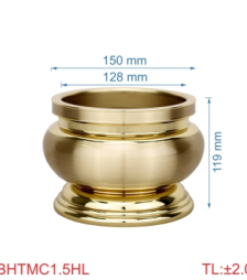 Bát hương trơn miệng cạnh 1T5 highligth
