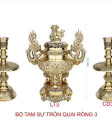 Bộ Tam Sự Tròn Quai Rồng 3