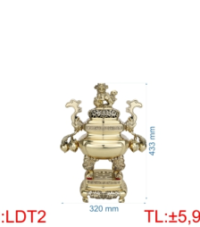 Đỉnh lư đào trơn LD2