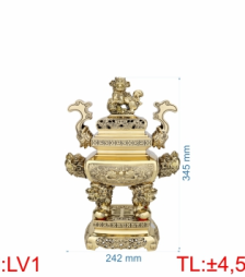 Đỉnh lư vuông LV1
