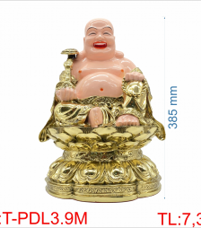 Tượng Phật Di Lạc màu