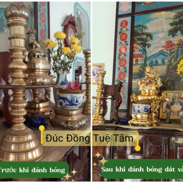 Dịch vụ đánh bóng dát vàng Long An