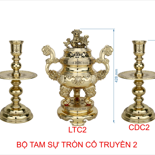 Bộ Tam Sự Tròn Cổ Truyền số 2