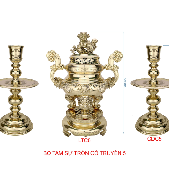 Bộ Tam Sự Tròn Cổ Truyền số 5