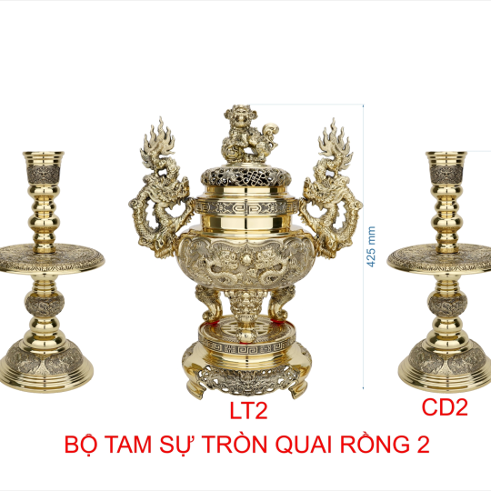 Bộ Tam Sự Tròn Quai Rồng 2