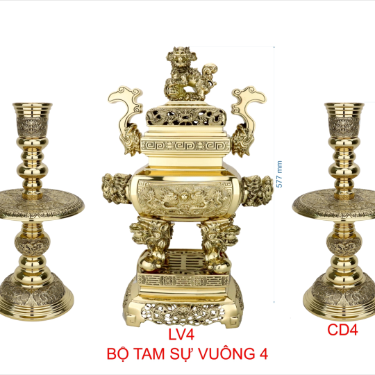 Bộ Tam Sự Vuông 4