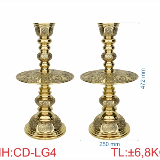 Chân đèn lục giác LG4