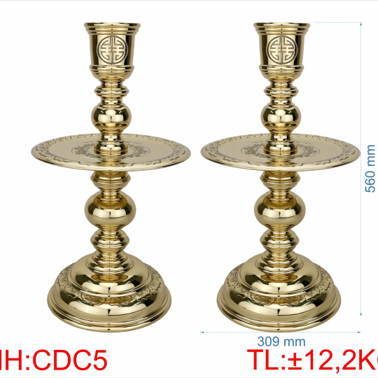 Chân đèn cổ truyền 5