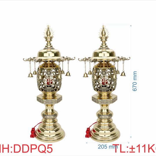 Đèn điện phật quang 5