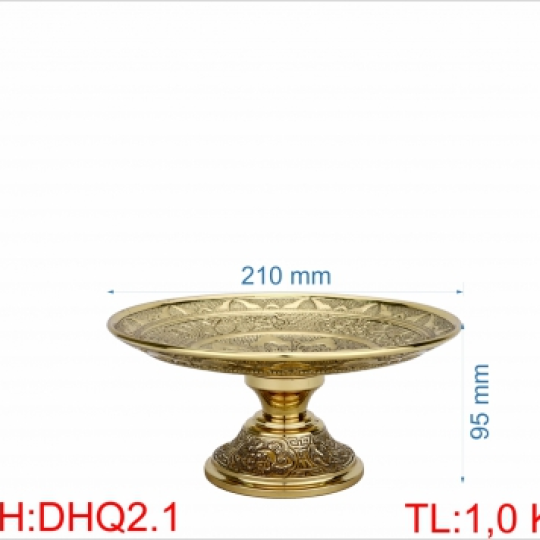 Dĩa Hoa Quả 2T1