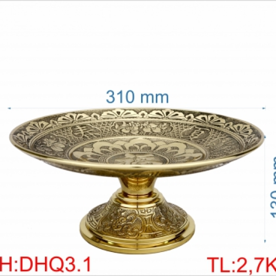 Dĩa Hoa Quả 3T1