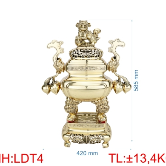 Đỉnh lư đào trơn LD4