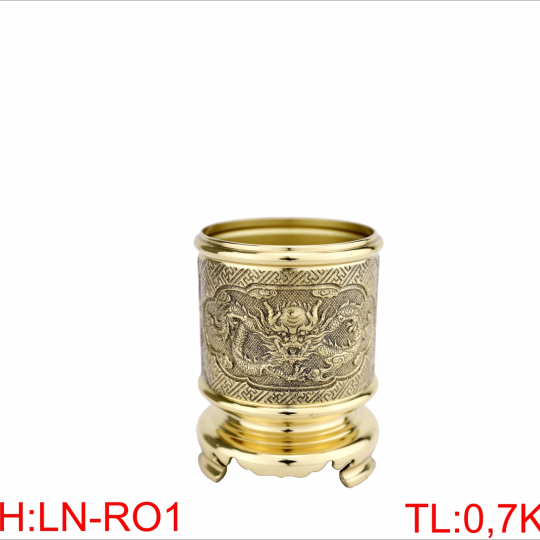Lư nhang rồng ống 1 