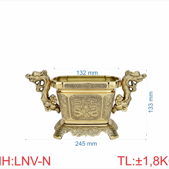 Bác hương vuông nhỏ