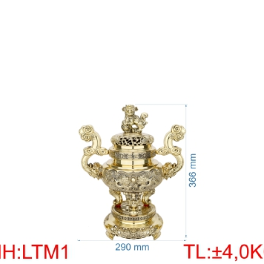 Đỉnh lư tròn quay mây LT1