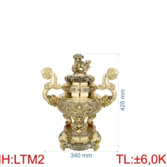 Đỉnh lư tròn quay mây LT2