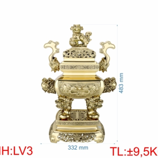 Đỉnh lư vuông LV3