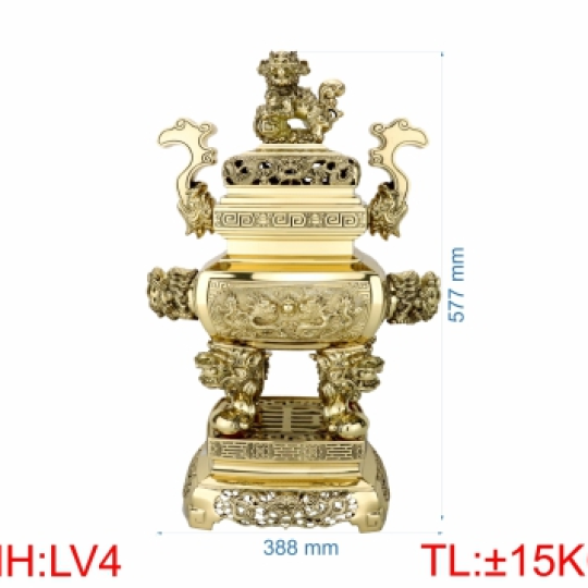 Đỉnh lư vuông LV4