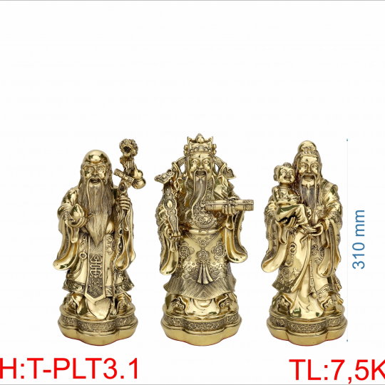 Bộ Tượng Phước Lộc Thọ 3T1