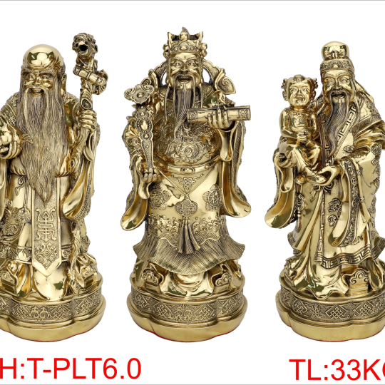 Bộ Tượng Phước Lộc Thọ 5T9