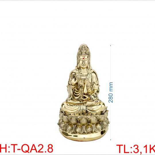 Tượng Quan Âm 2T8