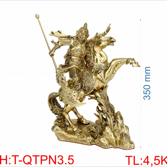 Tượng Quang Thánh Phi Ngựa