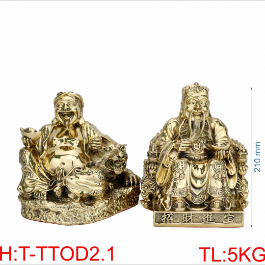 Tượng Thần Tài Ông Địa 2T1