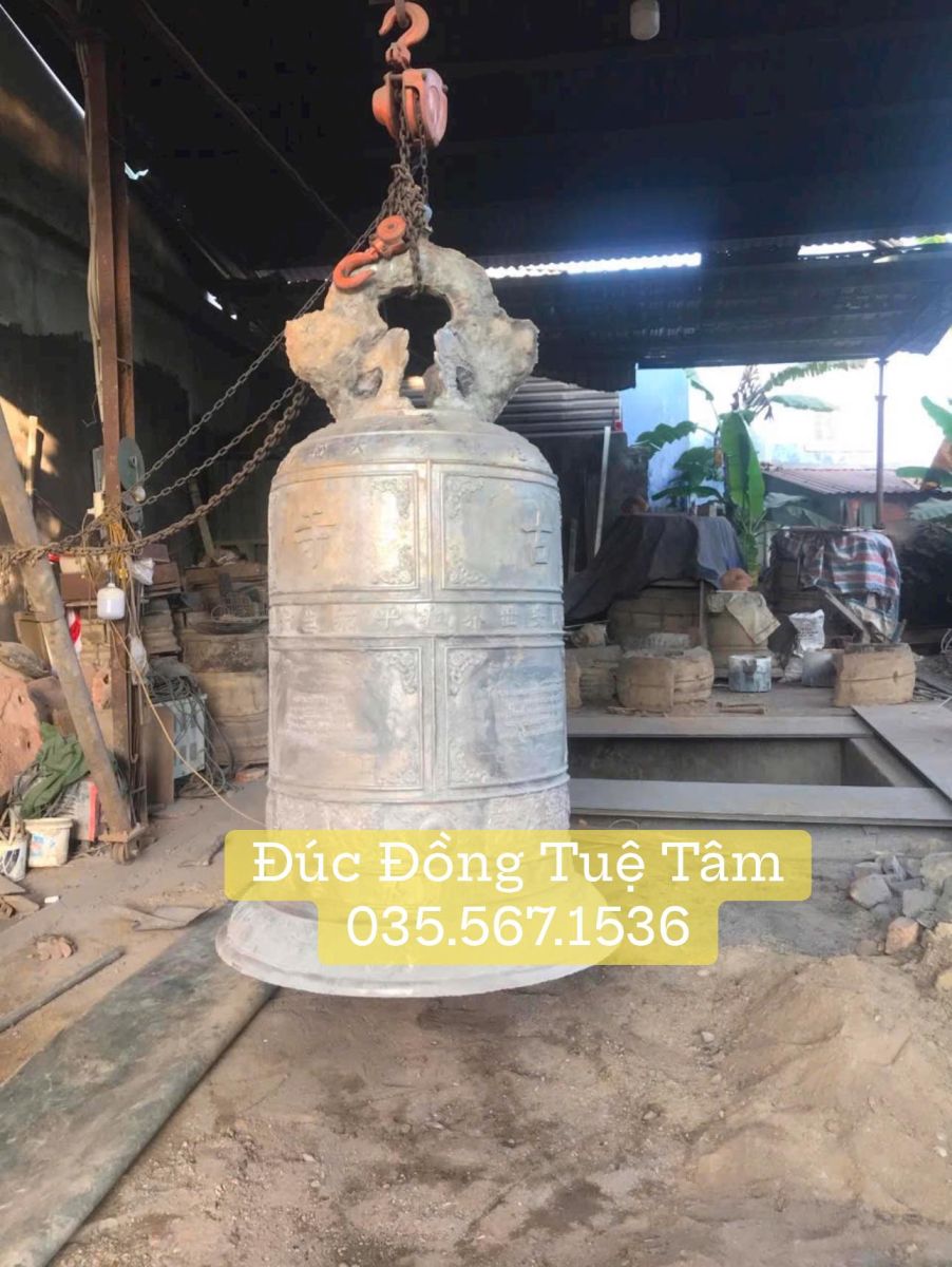Nhận đúc chuông đồng theo yêu cầu