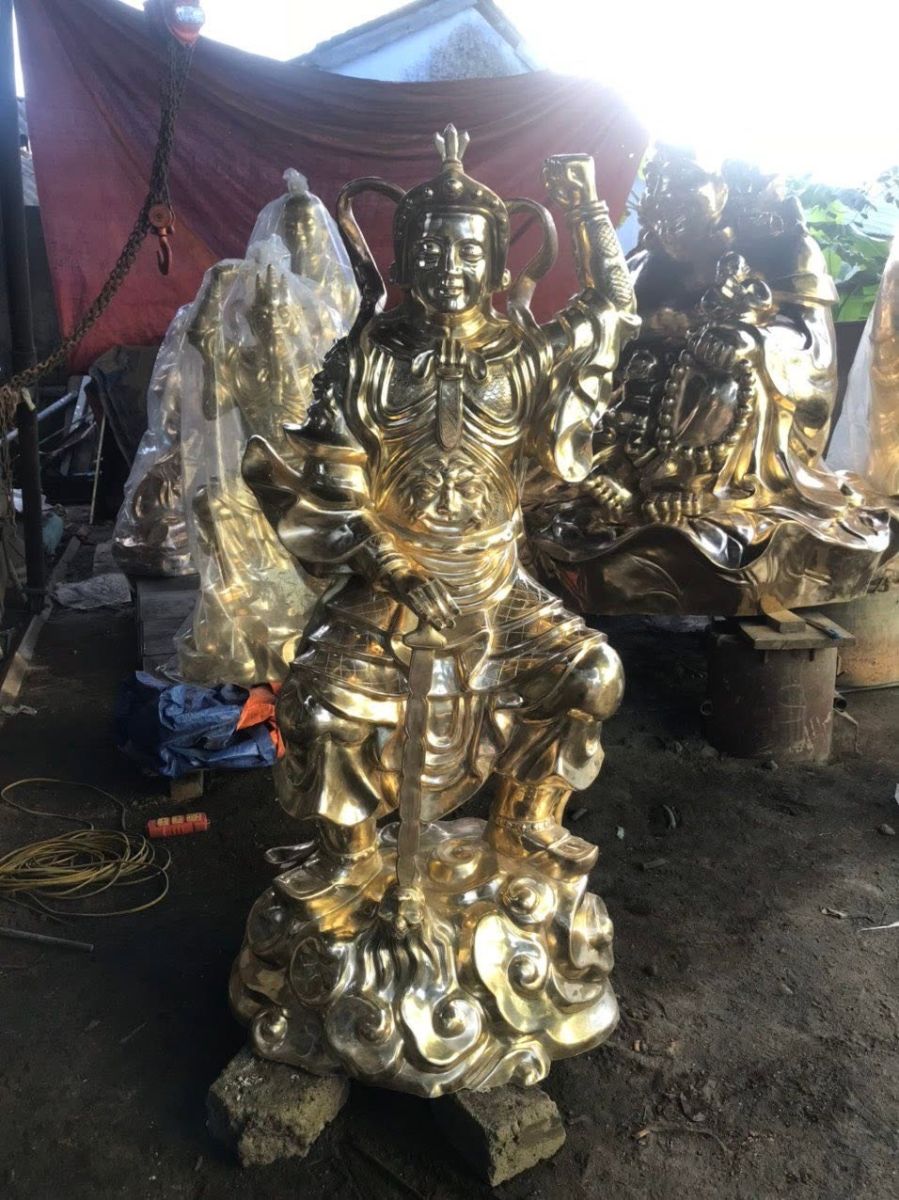 Đúc Tượng Phật Hộ Pháp Tôn Thiên