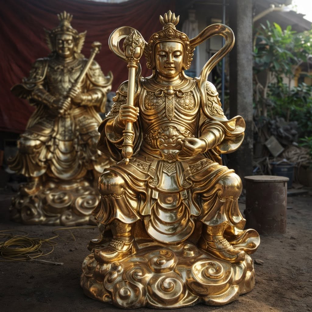Đúc Tượng Phật Hộ Pháp Tôn Thiên